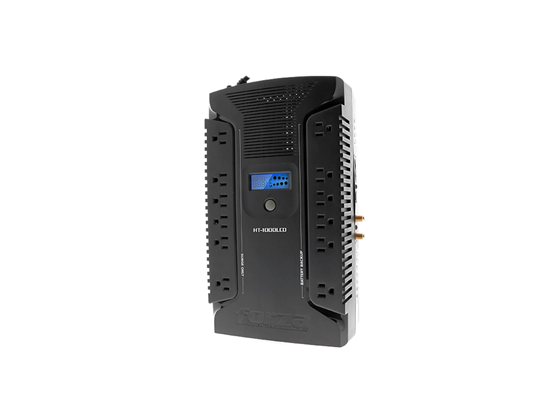 UPS FORZA HT-1000LCD 1000VA - 600 WATTS 12 ENTRADAS + 2 USB-A, 120V - PANTALLA LCD - (HT-1000LCD)