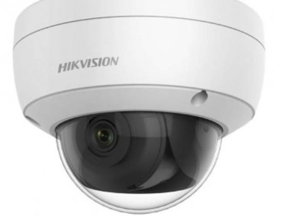 CAMARA DE VIGILANCIA HIKVISION ACUSENSE, IP, DOMO, 8MP (3840 × 2160), 4K, IP67, IK10, MICROFONO, IR 30M.