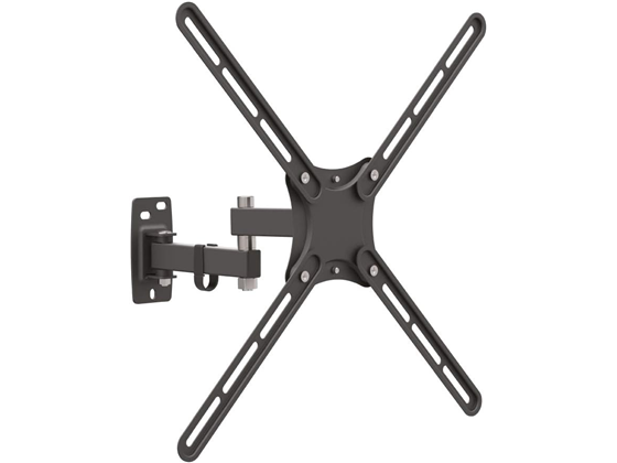 SOPORTE PARA TV, BARKAN 4 MOVIMIENTOS DE 13"-58", CARGA MAXIMA 55LBS / 25KGS NEGRO (E3423).