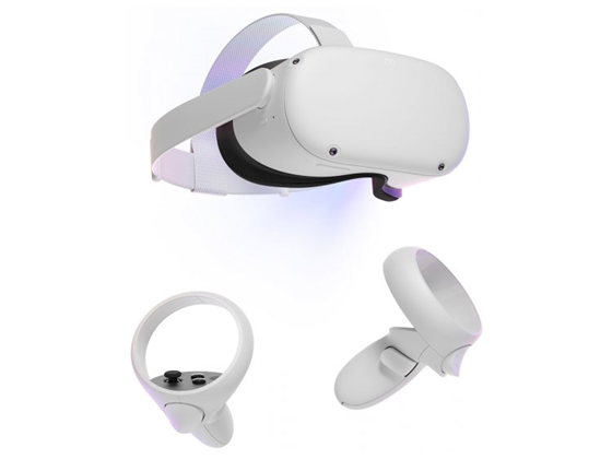 VISOR DE REALIDAD VIRTUAL OCULUS QUEST 2, 128GB