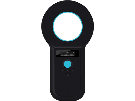 SCANNER DE MICROCHIP PARA MASCOTAS, ISO11784/85/FDX-B/EMID, NEGRO
