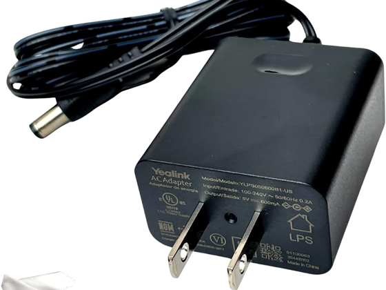 FUENTE PARA YEALINK T30/T31T33P/G 5V600, 5V