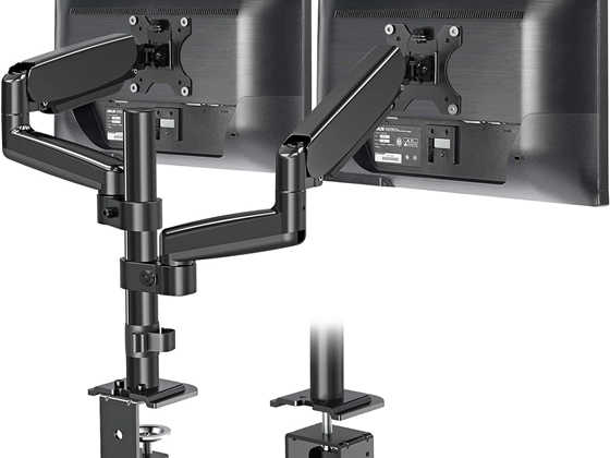 SOPORTE PARA MONITOR DUAL, MOUNTUP, PARA MONITORES HASTA 17-32"