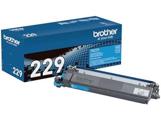 TONER BROTHER CYAN TN229C, 1,200 PAGINAS, PARA IMPRESORAS HL-L3220CDW, HL-L3280CDW, HL-L3295CDW, HL-L3300CDW, HL-L8245CDW, MFC-L3720CDW, MFC-L3765CDW, MFC-L3780CDW, MFC-L8395CDW