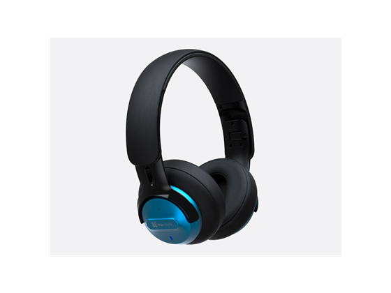 AUDIFONO CON MICROFONO KLIPX ANC- BLUETOOTH 5.1 - CANCELACION DE RUIDO ACTIVA - CONTROLES EN EL AURICULAR - HASTA 44 HORAS DE REPRODUCCION - ALMOADILLLA ACOLCHADAS - PUERTO 3.5" - PLEGABLE - BLUE (KNH-750GR)