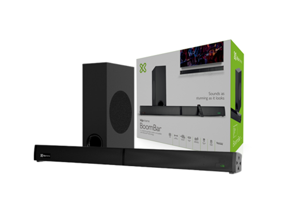BOCINA KLIPX 2.0 BARRA DE SONIDO BATON, (SOUNDBAR), BT, 160W, CONTROL REMOTO, PUERTO /AUX/OPT, HDMI (KSB-230)