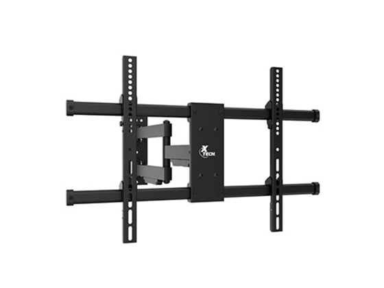 SOPORTE PARA TV XTECH SIZE: 37-90", INCLINABLE, MOVIMIENTO A LOS LADOS SOPORTA HASTA 132 LIBRAS (XTA-485)