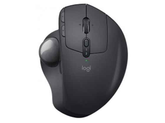 MOUSE LOGITECH MX TRACKBALL, BLUETOOTH,ERGONOMICO,INALAMBRICO,8 BOTONES,380 DPI, COLOR NEGRO. (910-005177)