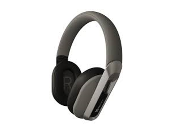 AUDIFONO CON MICROFONO KLIPX STYLE, BLUETOOTH 5.0, 40 HORAS DE REPRODUCCION, CONTROLES INTEGRADOS, BOCINAS AJUSTABLES, GRIS (KWH-750GR)