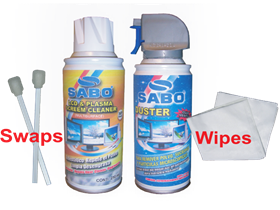 KIT DE LIMPIEZA SABO PARA MANTENIMIENTO DE LCD Y PLASMA .