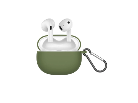 AUDIFONO ARGOM SKEIPODS E56, AURICULARES TRUE WIRELESS ESTÉREO, HIGH-END, IPX4, BT 5.3, TYPE-C, 4 HORAS DE PLAY + 20 HRS  MAS ESTUCHE DE CARGA VERDE. (ARG-HS-5056GN)