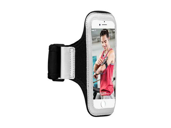 COVER / BRAZALETE DEPORTIVO ARGOM PARA SMARTPHONE, COMPATIBLE CON CELULARES DE 6" A 7" O (6.3 "DE LARGO (160 MM) Y 3.15" DE ANCHO (80 MM).