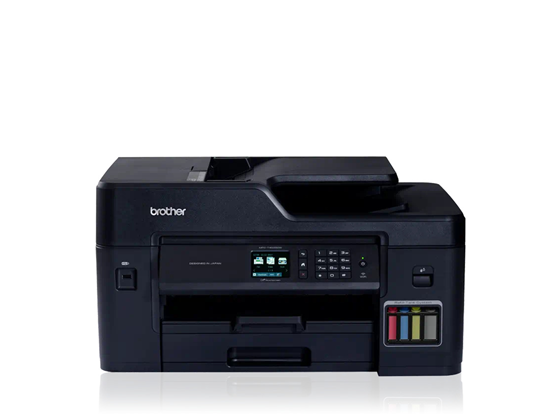 IMPRESORA BROTHER MFCT4500DW, MULTIFUNCIONAL DE INYECCION DE TINTA A COLOR (ESCANER< COPIADORA, IMPRESORA, BOTELLAS DE TINTA, USB, WIFI, 22 IPM NEGRO, 20 IPM COLOR (ISO/IEC 24734), 4800X1200 DPI, USA LAS BOTELLAS DE TINTAS BTD60BK Y BT5001Y, BT5001M, BT5001C