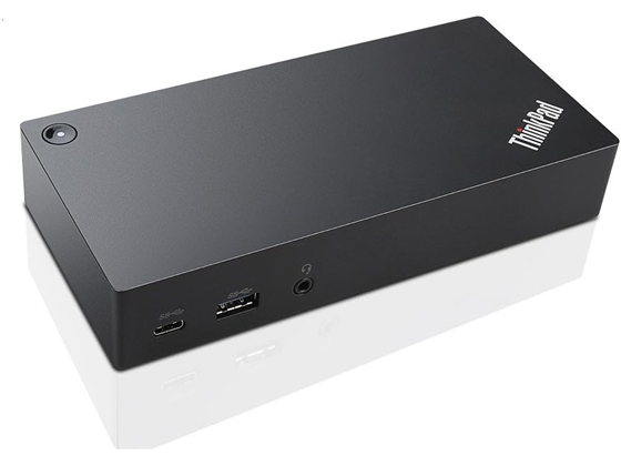 DOCKING STATION LENOVO 90W THINKPAD, 3 PUERTOS USB 3.0, 2 PUERTOS USB 2.0 (TIPO A), 1 PUERTO USB TIPO C, 2 PUERTOS DISPLAYPORT, 1 PUERTO RJ45 ETHERNET, CONECTOR PARA AURICULARES 1X 3.5 MM.