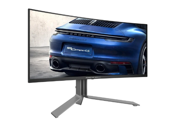 MONITOR AOC PORSCHE  34"  GAMING  240HZ, CURVADO (RADIO: 1.800R), 2X ENTRADA HDMI, (VERSIÓN HDMI: 2.1), 1X ENTRADA DISPLAYPORT, (VERSIÓN DE DISPLAYPORT: 1.4), 1X SALIDA DE AURICULARES, 3X USB-A-3.2 GEN 1 (5 GBPS), 1X USB-B-3.2 (5 GBPS), 1X USB-C 3.2 GEN 1 (5 GBPS), 1X RJ 45, VESA COMPATIBLE (100 X 100 MM),
