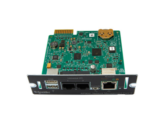 TARJETA DE ADMINISTRACION DE REDES APC UPS AP9641  PARA SAI 3 CON SUPERVISIÓN MEDIOAMBIENTAL