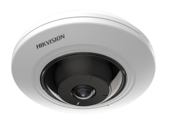CAMARA DE VIGILANCIA HIKVISION, IP, DOMO, 5MP, FISHEYE, H.265, 1/2.5" PROGRESSIVE SCAN CMOS