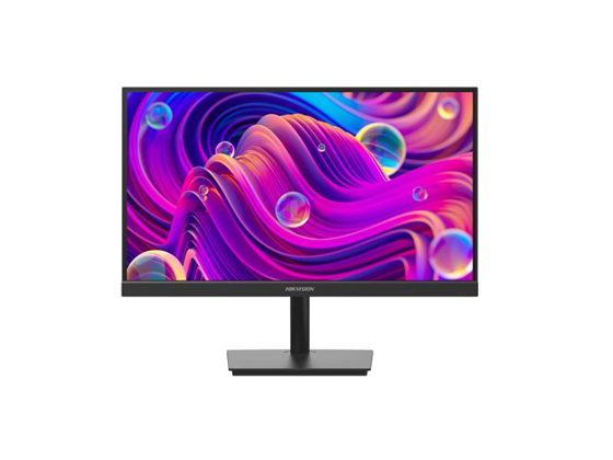 MONITOR HIKVISION SIN BORDES FHD IPS DE 22", 1 HDMI,1 VGA, VESA STAND BRACKET, TRABAJO 24/7, 100 HZ