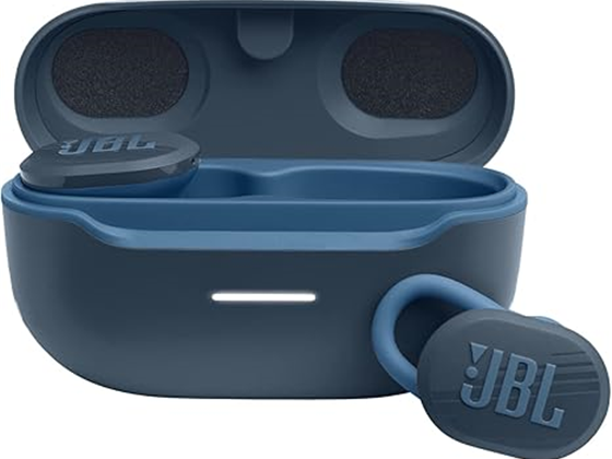 AUDIFONO INALAMBRICO JBL ENDURANCE TWS CON MICROFONO , RESISTENTE AL AGUA, SONIDO PURE BASS, 30 HORA DE DURACION DE BATERIA, TECNOLOGIA TWISTLOCK,  ASISTENTE DE VOZ, COMPATIBLE CON ANDROID Y APPLE, COLOR AZUL