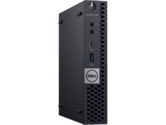 COMPUTADORA DELL REFURBISHED OPTIPLEX MFF 7060 | INTEL CORE I5-8500T @3.50GHZ | 8GB DDR4 RAM | 256GB SSD | DISPLAYPORT X2 | WINDOWS 10 PRO | INCLUYE TECLADO Y MOUSE