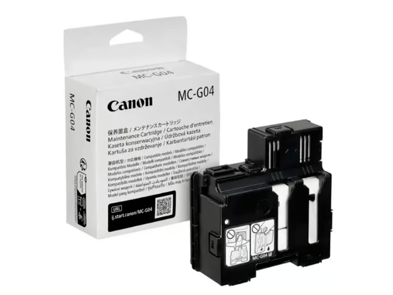 CARTUCHO DE MANTENIMIENTO MC-G04 PARA IMPRESORAS CANON SERIES PIXMA.