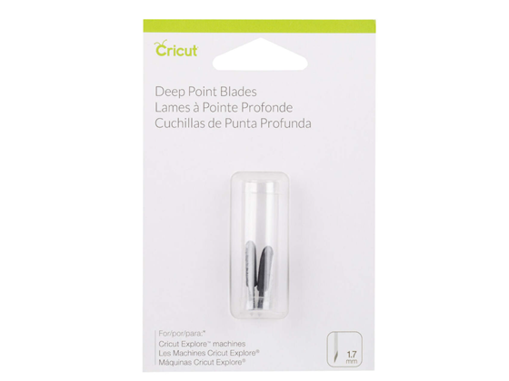 CUCHILLA DE REEMPLAZO CRICUT PARA MAQUINA CRICUT MAKER Y CRICUT EXPLORE, CORTA CARTULINA EXTRAGRUESA, PAPEL CORRUGADO, CARTÓN, AGLOMERADO LIVIANO, LÁMINAS MAGNÉTICAS, FIELTRO RÍGIDO, LÁMINAS DE ESPUMA Y MÁS (2003535).