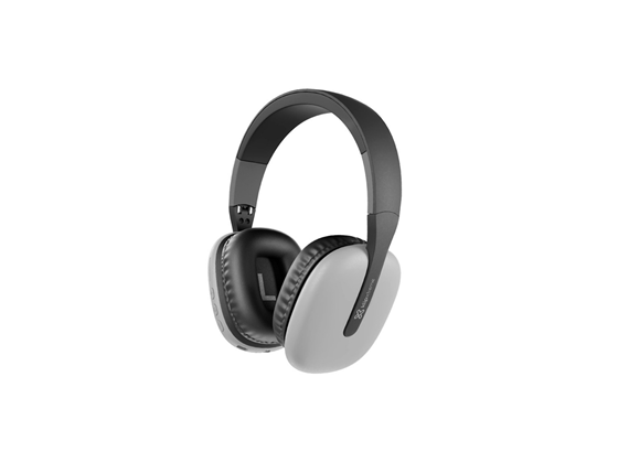 AUDIFONO CON MICROFONO KLIPX ZOUNDTUNE, BLUETOOTH V5.2, BATERIA RECARGABLE, HASTA 25 HORAS DE REPRODUCCION APROX. GRIS, LIVIANO, CONTROLES DE VOLUMEN, MICROFNO INTEGADO, PUERTO DE CARGA USB-C (KWH-010GR)