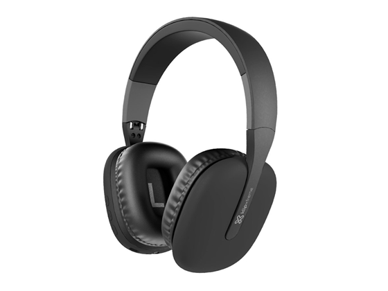 AUDIFONO CON MICROFONO KLIPX ZOUNDTUNE, BLUETOOTH V5.2, BATERIA RECARGABLE, HASTA 25 HORAS DE REPRODUCCION APROX. NEGRO, LIVIANO, CONTROLES DE VOLUMEN, MICROFNO INTEGRADO, PUERTO DE CARGA USB-C (KWH-010BK)