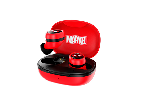 AUDIFONO CON MICROFONO WIRELESS XTECH MARVEL SPIDER MAN, EARBUDS TWS, BLUETOOTH, HASTA 4 HORAS DE REPRODUCCION CONTINUA (XTH-M701SM)