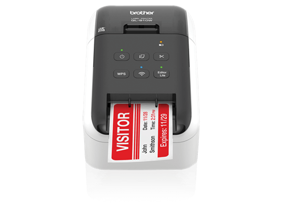 IMPRESORA DE LABEL QL-820NWB BROTHER ULTRARAPIDA CON RED INALAMBRICA.