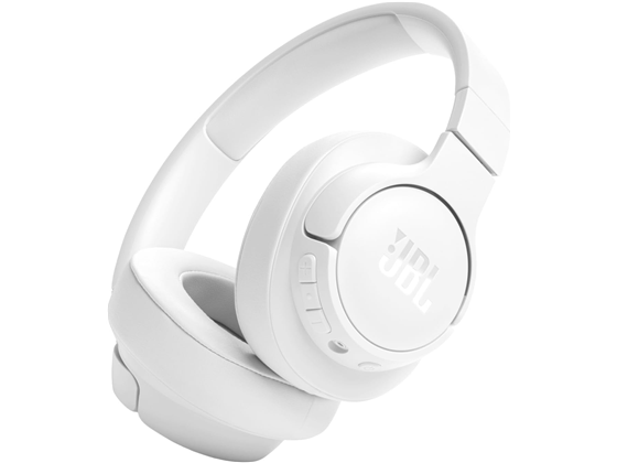 AUDIFONO JBL TUNE 720, BLUETOOTH 5.3, CONEXION MULTIPUNTO, CARGA RAPIDA, LLAMADAS CON MANOS LIBRES, PLEGABLE, HASTA 76 HORAS DE PURO PLACER AUDITIVO Y 3 HORAS ADICIONALES DE BATERÍA, COLOR BLANCO