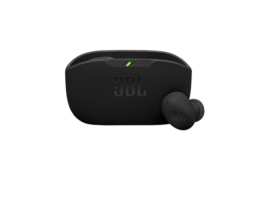 AUDIFONO JBL VIBE BUDS 2,  BLUETOOTH 5.2, CON 4 MICROFONOS, RESISTENTE L POLVO, PERSONALIZABLE CON LA APP, COMPATIBILIDAD CON FAST PAIR DE GOOGLE Y SWIFT PAIR DE MICROSOFT, CANCELACION DE RUIDO, CARGA RAPIDA, COLOR NEGRO.