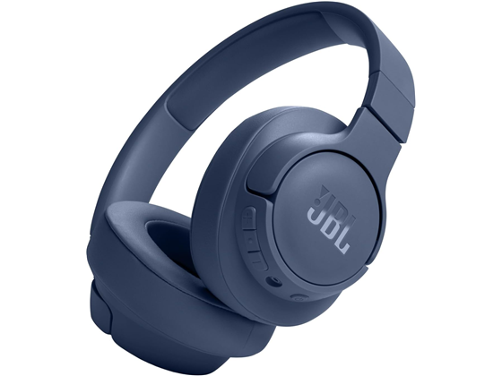 AUDIFONO JBL TUNE 720, BLUETOOTH 5.3, CONEXION MULTIPUNTO, CARGA RAPIDA, LLAMADAS CON MANOS LIBRES, PLEGABLE, 76 HORAS DE PURO PLACER AUDITIVO Y 3 HORAS ADICIONALES DE BATERIA, AZUL