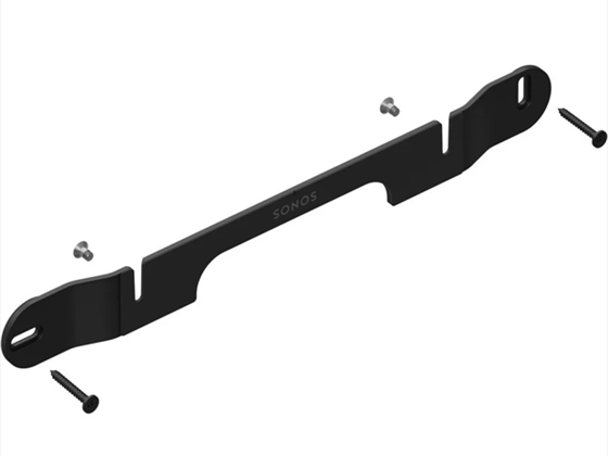 SOPORTE DE PARED PARA BARRA DE SONIDO MINI WALL MOUNT BLACK (1 PAR), COMPATIBLE CON SONOS RAY B, RAY W (RAY WMK B)