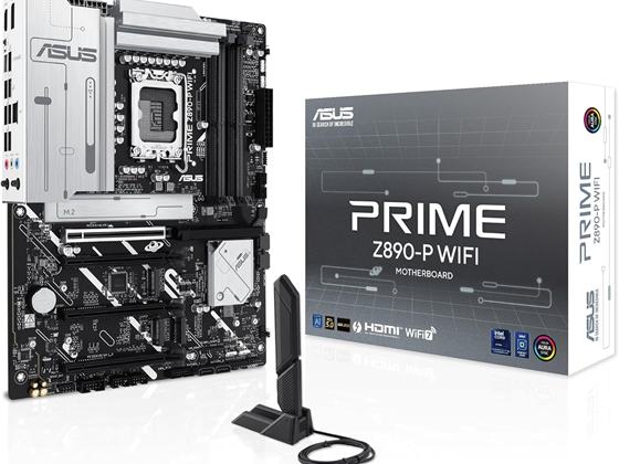 MB ASUS PRO Z890-P WIFI LGA 1851 INTEL Z890-P SATA 6GB/S - 4X SLOT DDR5 DIMM - ATX, PCIE 5.0, 1X DISPLAY PORT - 1X HDMI - 1X USB-C 20 GBPS - 1X PCIE 16X SLOT - 2X PCIE 4.0 16X SLOT - 4X M.2 PCIE 4.0 - 1X 2.5 GB LAN - 4X USB-A 2.0 - REALTEK 7.1 AUDIO.