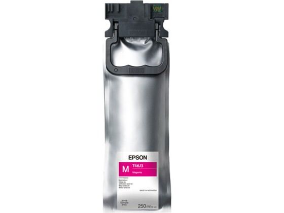 BOLSA DE TINTA EPSON MAGENTA ULTRACHROME T46J 1 BOLSA DE 250ML D1070/D1070DE.