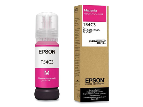 BOTELLA DE TINTA EPSON T54C3 MAGENTA, PARA D570 Y SURELAB SL-D500