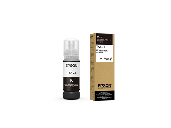 BOTELLA DE TINTA EPSON T54C,PARA SL-D500/D540/D570 NEGRO.