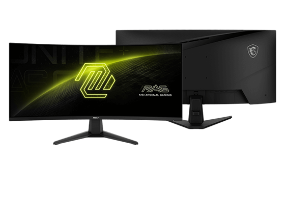 MONITOR MSI MAG 346CQ, 34" , 2X HDMI, 1X DISPLAYPORT 1.4, 180 HZ, VA PANEL, UWQHD 3440 X 1440.