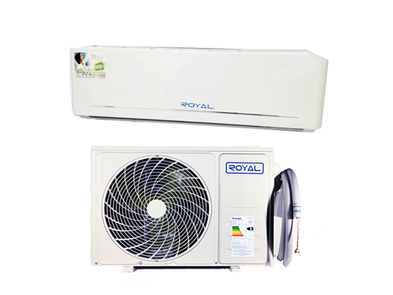 AIRE ACONDICIONADO ROYAL 12,000 BTU, SPLIT, INVERTER, (EFICIENCIA SEER 18) 220V, 60HZ, (PRODUCTO COMPLETO INCLUYE CONSOLA)