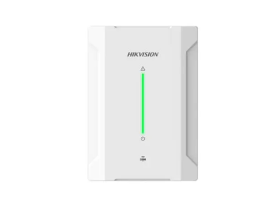 RECEPTOR INALÁMBRICO TRI-X HIKVISION, ADMITE 32 DETECTORES INALÁMBRICOS, 8 SIRENAS INALÁMBRICAS PARA INTERIORES, 4 SIRENAS INALÁMBRICAS PARA EXTERIORES, HYBRID PRO