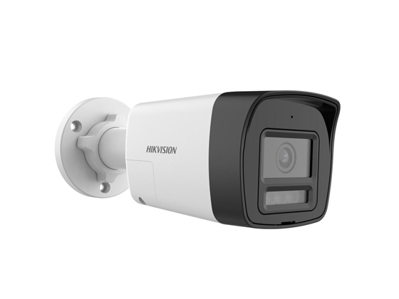 CAMARA DE VIGILANCIA HIKVISION, ANALOGA, HYBRID LIGHT, BULLET, 2MP, (1920 1080), EXIR 2.0 (20M), IR. MICROFONO, AUDIO BIDIRECCIONAL