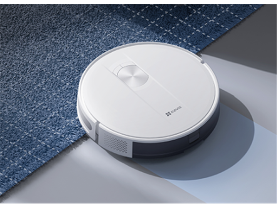 ROBOT INTELIGENTE ASPIRADORA EZVIZ RC3, POTENCIA DE SUCCION HASTA 2700PA, TECNOLOGIA DE BAJO RUIDO, DETENCCION DE ALFOMBRAS, FACIL CONTROL A ATRAVES DEL CONTROL REMOTO INCLUIDO, 3 MODOS DE LIMPIEZA.