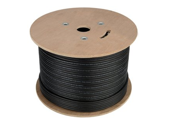 ROLLO DE CABLE UTP AGILER,  EXTERIOR 1000 PIES 23 AWG,  5.6MM 4P CAT6. CCA CON RECUBIERTO DOBLE DE PVC
