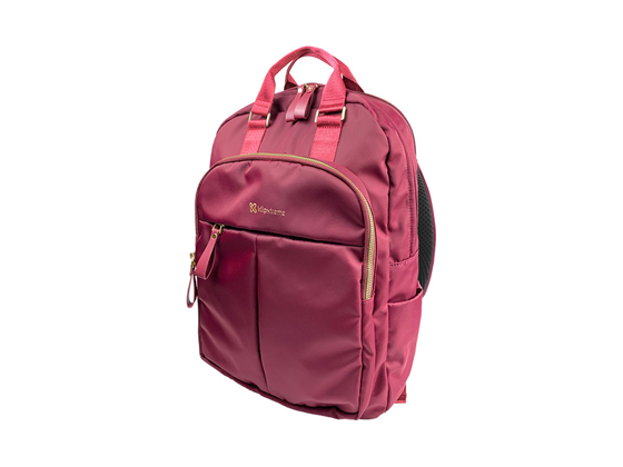 BULTO PARA LAPTOP KLIP XTREME TOSCANA 15.6" TIPO MOCHILA, ROJO VINO (KNB-468RD)