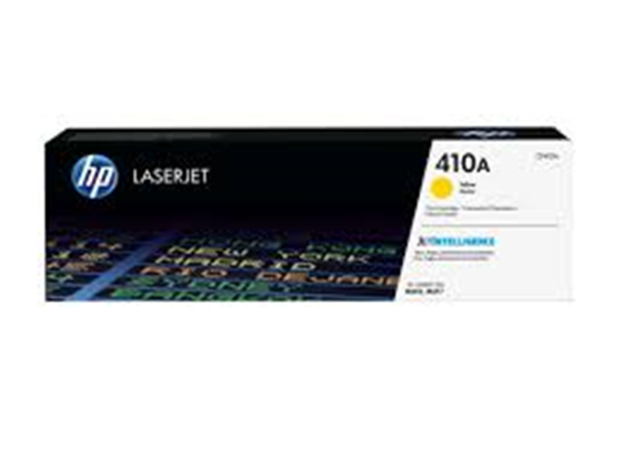 TONER HP 410X - CF412X - AMARILLO - ALTO RENDIMIENTO - 5,000 PAGINAS - PARA IMPRESORA LASERJET COLOR  - M477 - M452