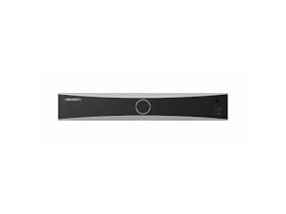 NVR HIKVISION DEEPINMIND, 32 CANALES IP, 8K,, 2 BAHÍAS DE DISCO DURO, HASTA 14TB