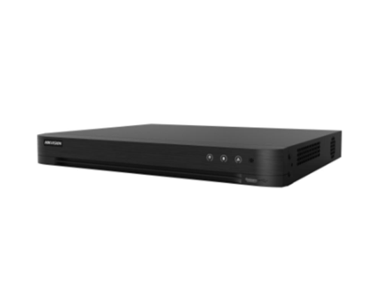 DVR HIKVISION, 16 CANALES TURBO, HDTVI/AHD/CVI/CVBS/ IP(DOS CANALES ADICIONALES), 1080×720P.