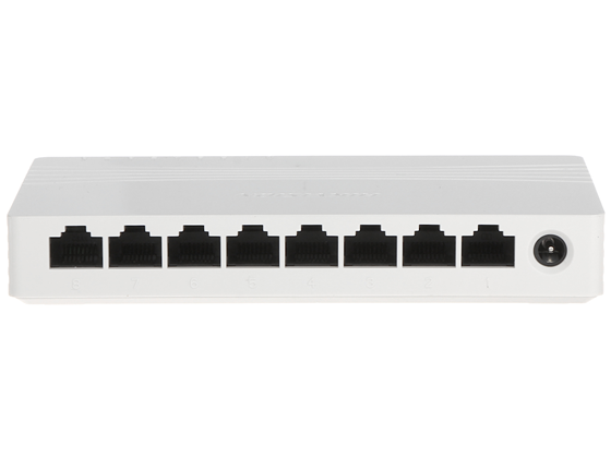 SWITCH 8 PUERTOS HIKVISION, NO ADMINISTRABLE, 8 PUERTOS ETHERNET DE 10/100/1000 MBPS GIGABIT.