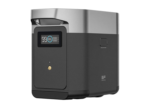 BATERIA EXTRA PARA GENERADOR ELECTRICO ECOFLOW DELTA 2, CAPACIDAD 1024 WH (ZMR330EB)